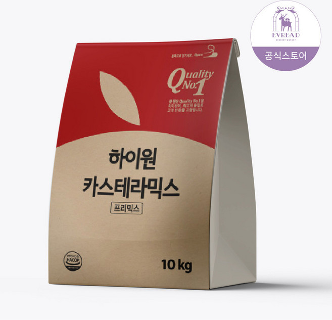 하이원 이브레드 카스테라믹스 10kg 홈베이킹 업소용, 1개