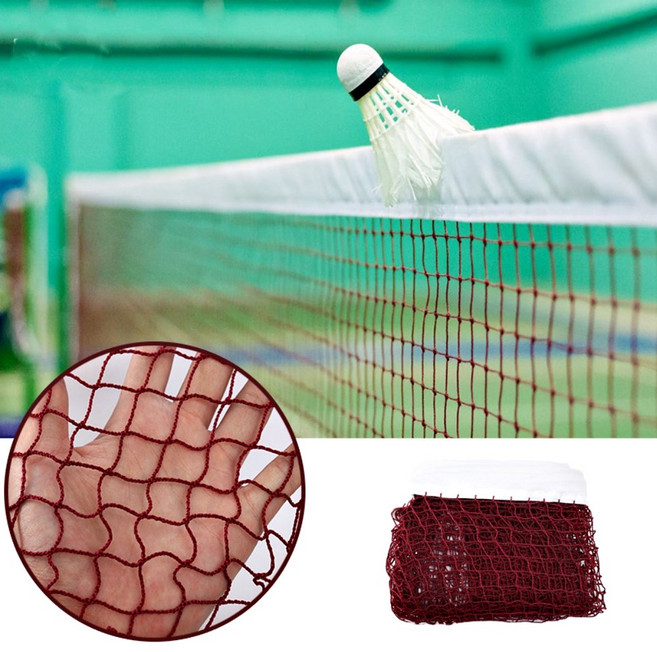 휴대용 배드민턴 네트 배구 족구 네트 그물망, 1개, 화이트