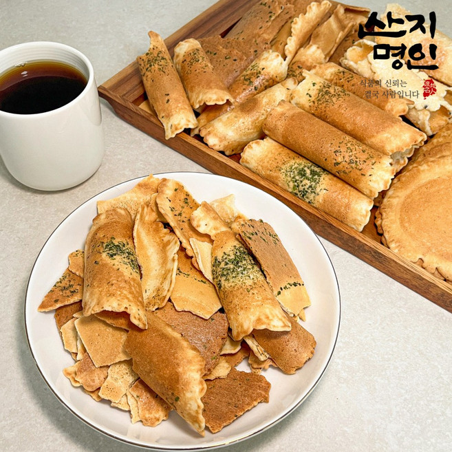 추억의 과자 전병 파지 못난이과자 부서진전병 옛날과자 센베이, 2개, 1kg