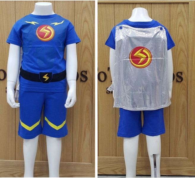 [행복한백화점][토토헤로스]번개맨 멋진상하(망토세트) m1832150011