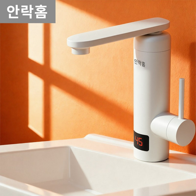 안락홈전기 온수 수도꼭지 가열식 열 주방용 주방 보물 흐르는 물 가열 전기 가정용 전기 온수기, WM-001-F2