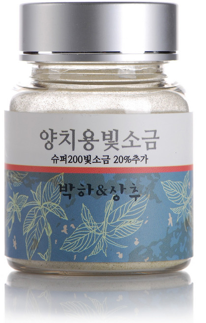 백석 양치용 빛소금, 1개, 60g