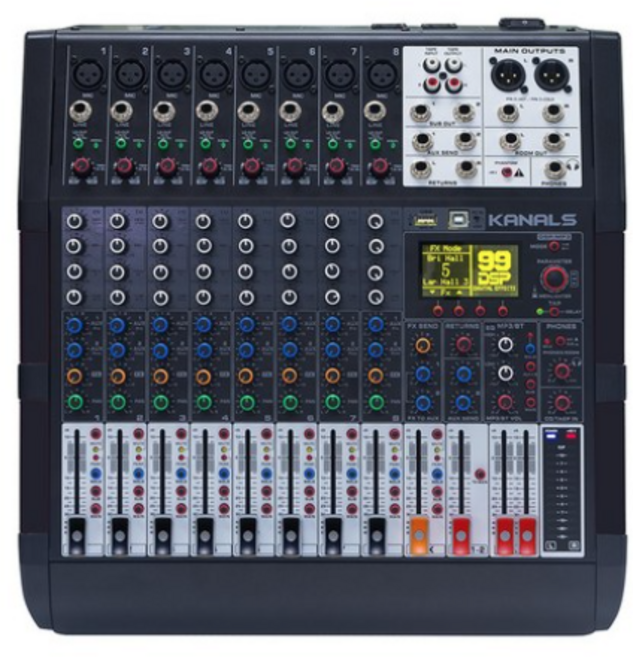 카날스 전문가용 파워드 믹서 앰프, Kanals BKT-1400