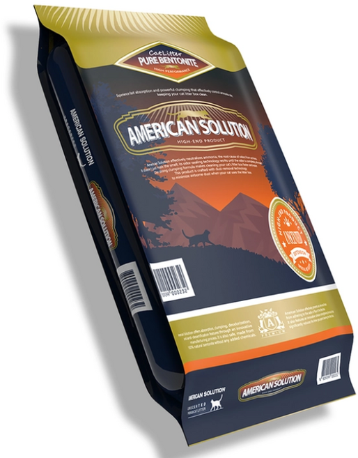 아메리칸솔루션 언씬티드 응고형 고양이 모래, 9kg, 1개, 무향