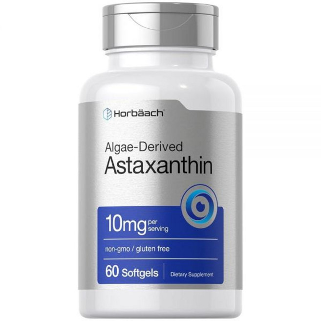 호바흐 아스타잔틴 Astaxanthin 10mg 60정 아스티산틴 카르티노이드, 1개