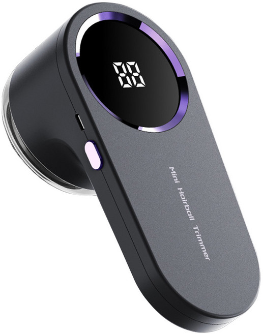 니트 보풀제거기 무선 충전식 3단조절 휴대용 가정용 세탁소 보풀제거기, 회색