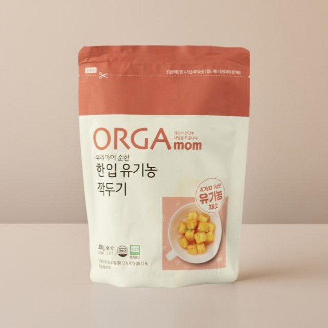 풀무원 한 입 유기농 깍두기 300g 2개