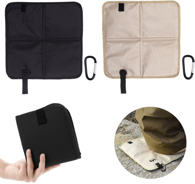 도나토르 휴대용 접이식 방수 등산 방석, 베이지