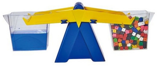 USL遊思樂益智教具公升天平 台灣商檢局檢驗合格 數學教具, 1個