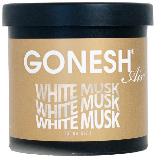 GONESH 空氣香氛 芳香膠, 100g, 1個, 白麝香