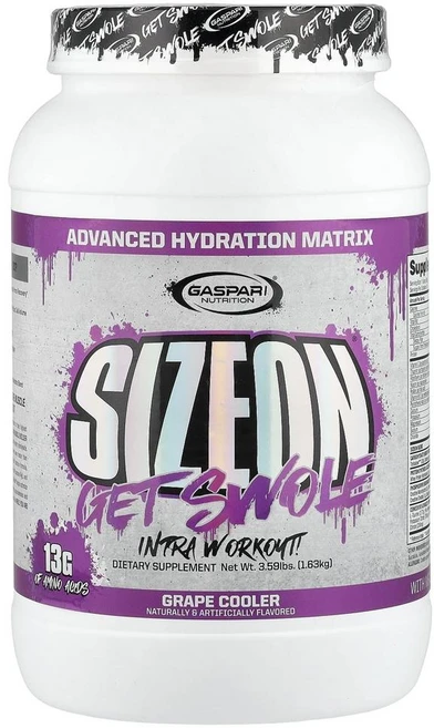가스파리 사이즈온 인트라 워크아웃 그레이프 쿨러 1.63 kg Gaspari Nutrition SizeOn® Intra Workout Grape Cooler 1.63kg, 1개 - 쿠팡
