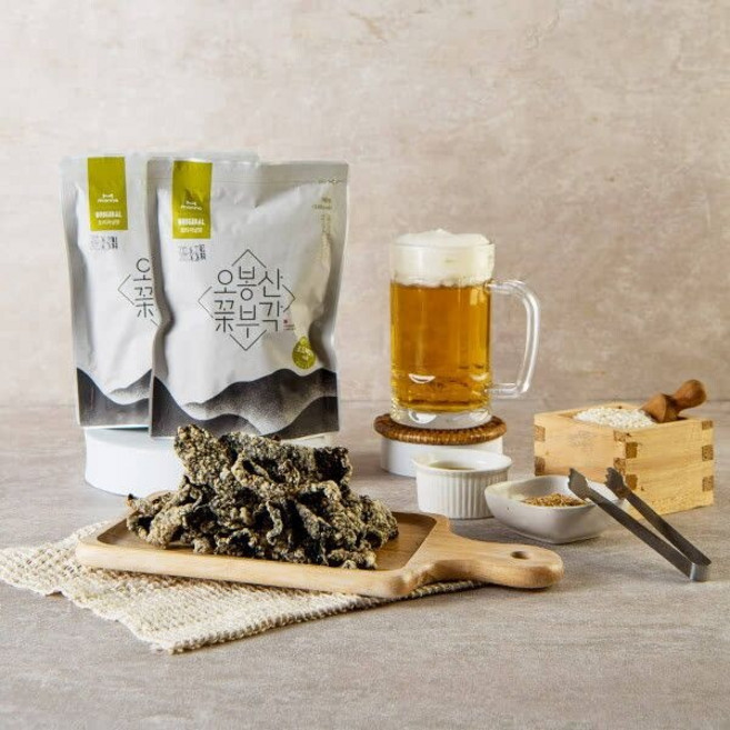 만나 오봉산꽃부각 김부각 오리지널 30g 6봉