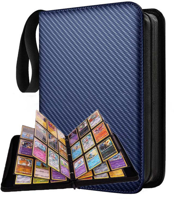 다오뉴올 대용량 카드 앨범 900장 게임 포카 바인더 포켓몬 네이비, 로얄 네이비