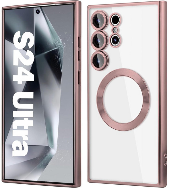 헤미션 S24/S26/플러스/울트라 카메라 보호 맥세이프 케이스 렌즈 완전보호