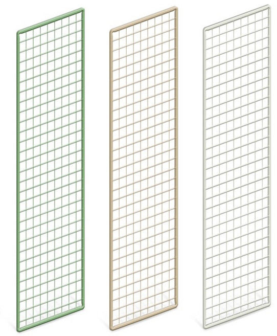 인테리어 컬러 메쉬망 450x1500mm (9가지색상) 휀스망 철망 네트망 파티션 방묘, 화이트, 1개