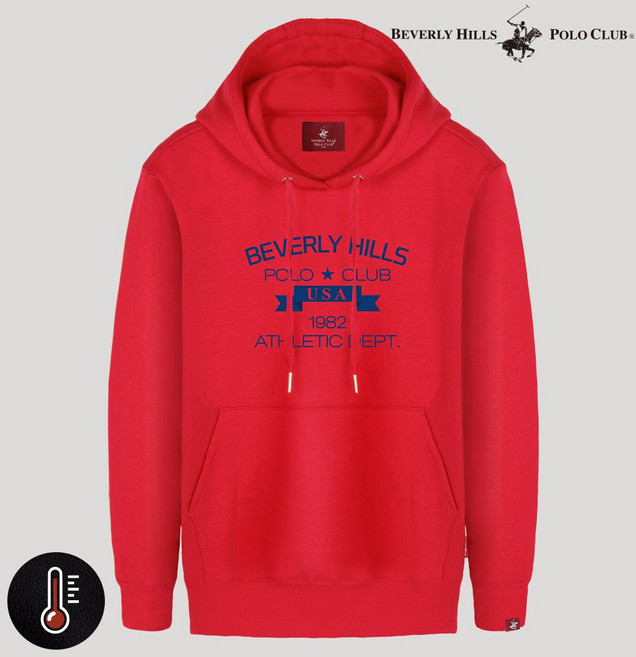 비버리힐즈폴로클럽 메르힐즈 기모 후드 티셔츠 EPH9T39