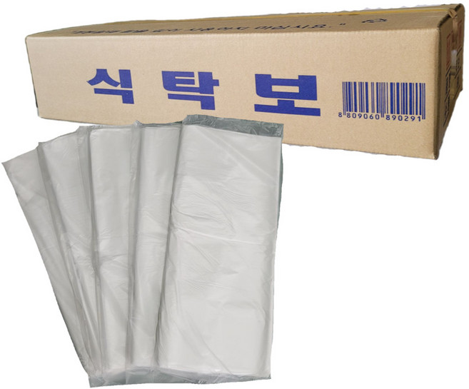 일회용식탁보, 1개, 250개, 평판형