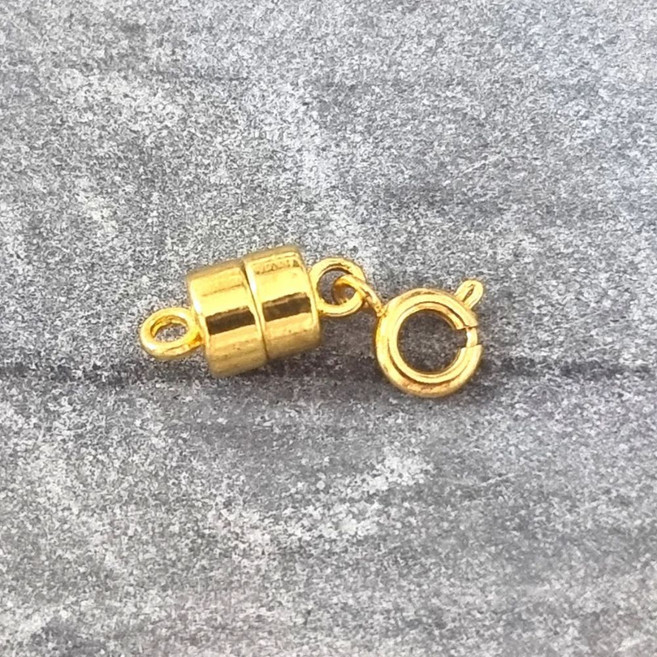 팔찌 목걸이 자석 연장 고리 체인 골드