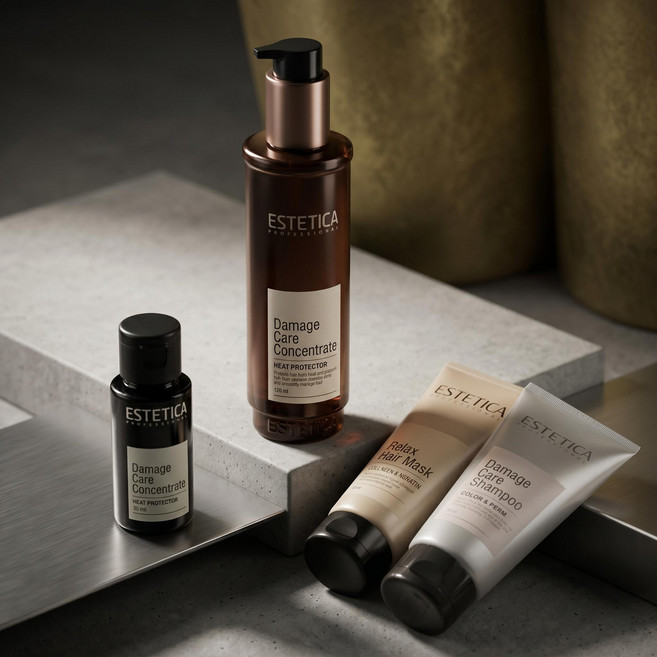 에스테티카 에센스 헤어 미용실 ESTETICA 데미지케어 컨센트레이트 120ml, 1개, 1ml