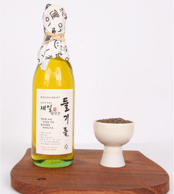 국산 냉압착 생들기름 350ml, 국산생들기름 350ml, 1개