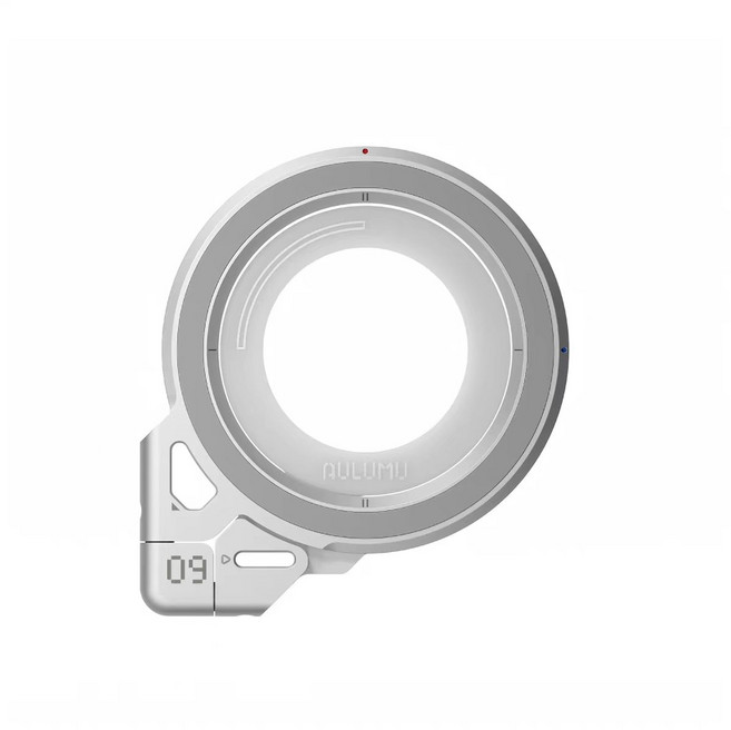 AULUMU G09 맥세이프 양면 강력 자석 휴대폰 거치대 스탠드 360도 회전 가능 다양한 상황에 적합, 블랙