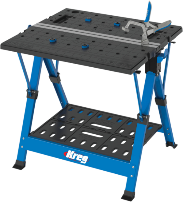 Kreg 多功能快速折疊桌 - 方便收納、穩固耐用、多功能DIY工作平台