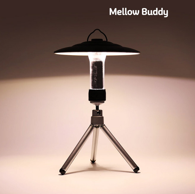 멜로우버디 블랙독 감성 캠핑 랜턴 조명 자석, 갓 전등 프리미엄, 1개