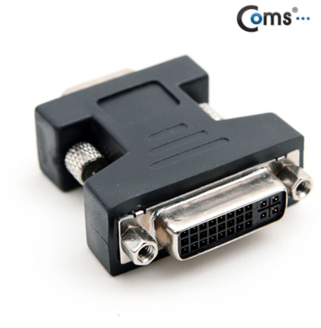 DVI-I to RGB VGA 변환 젠더 BG276, 혜영 본상품선택, 1개