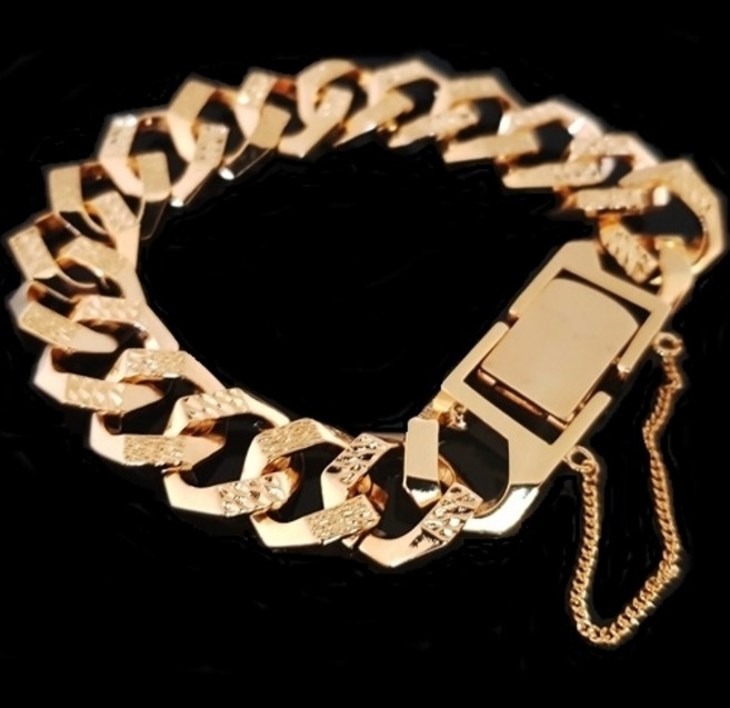 프리미엄 팔각체인 팔찌