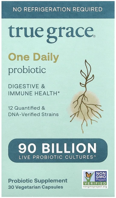 몸관리하세요 겨울입니다 True Grace 데일리 프로바이오틱 1정 베지 캡슐 30정 특별관리진행, TrueGrace데일리프로바이오틱1정베지캡슐30정, 1 - 쿠팡