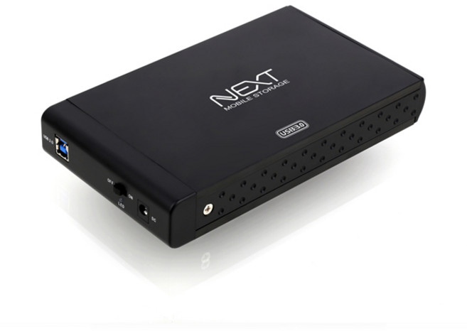 넥스트 3.5형 USB 3.0 SATA 하드 케이스, 350U3 (1년무상 A/S), 1개