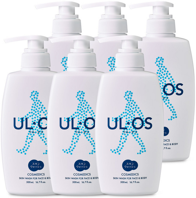 우르오스 스킨워시, 500ml, 6개
