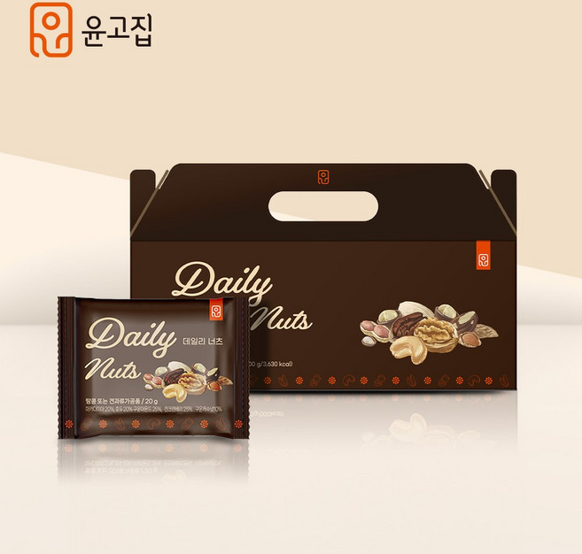 윤고집 데일리 너츠 견과세트, 1세트