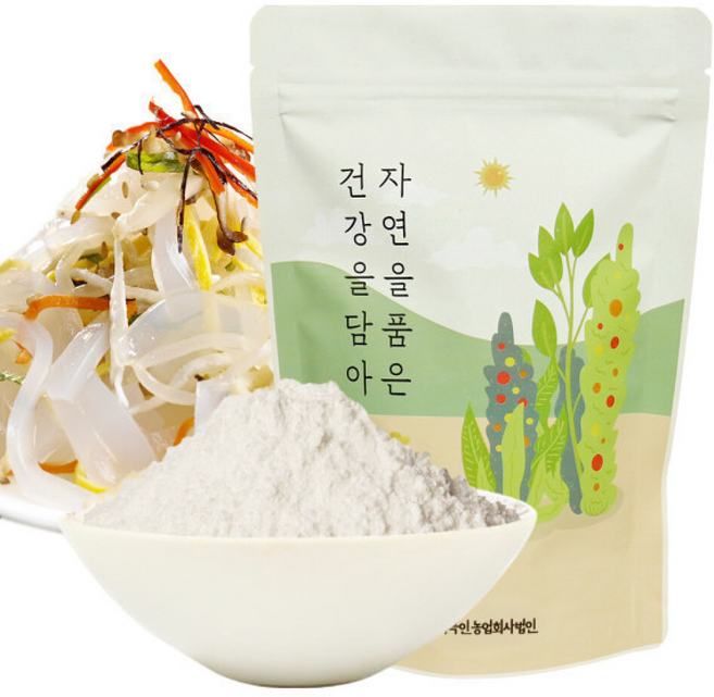 청포묵가루 녹두전분 100% 탱글한 묵가루, 1kg, 1개