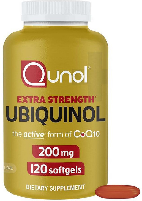 Qunol 퀴놀 유비퀴놀 CoQ10 200mg 코엔자임 138811, 1개, 60정