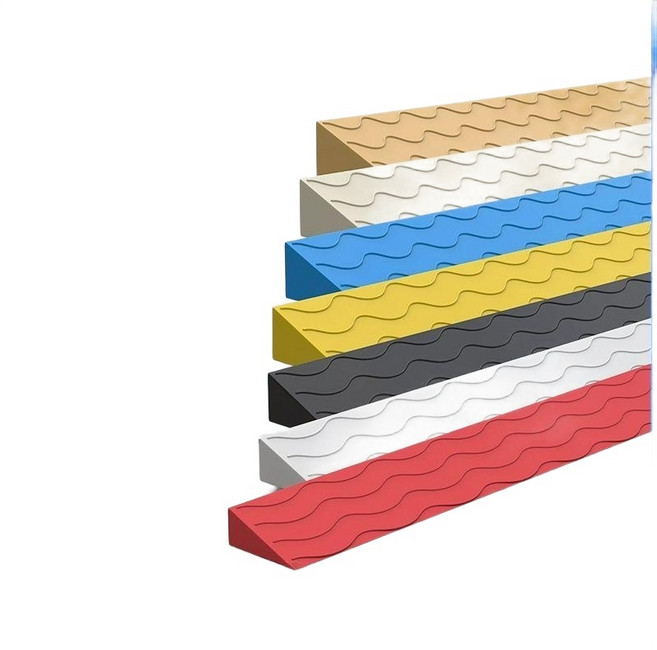 진입판 경사판 설치 입구 받침목 문턱 실내 경사로 고무 단차해소기 블랙 2.5cm, 그레이 7cm