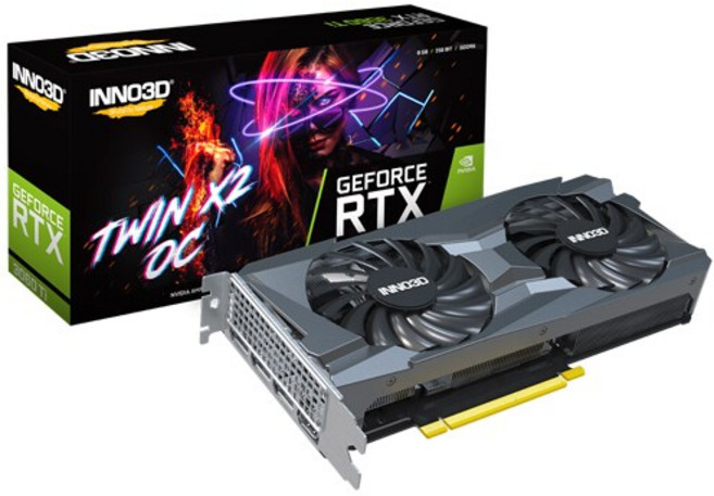 INNO3D 지포스 RTX 3060 Ti OC D6 8GB TWIN X2