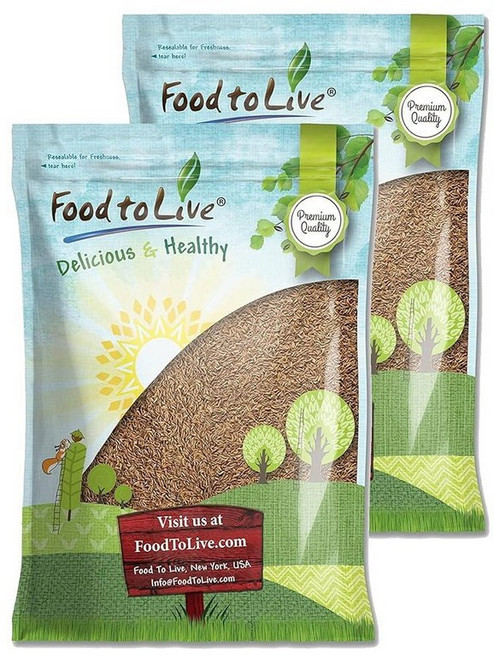 캐러웨이 씨앗 56.7g(2온스) – 생 건조 코셔 및 비건 대량 풍미 향신료. 식이 섬유와 미네랄이 풍부합니다. 호밀 빵에 적합 야채 요리의 조미료로 사용. 240386, 10 Pound (Pack of 1), 57g, 1