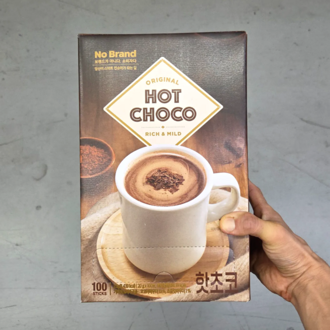 노브랜드 핫초코 100입, 20g, 100개입, 1개
