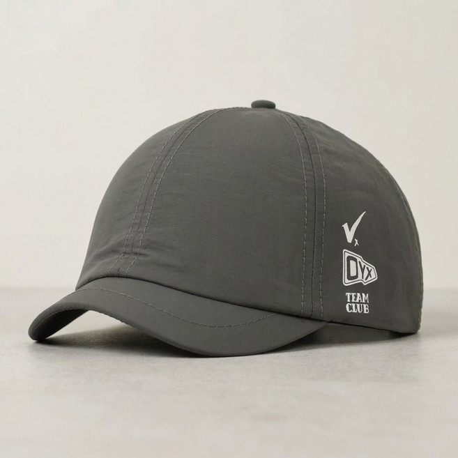 [사은품증정] 숏챙 러닝모자 여름 볼캡 경량 런닝 야구 캡 모자, 차콜, 1개