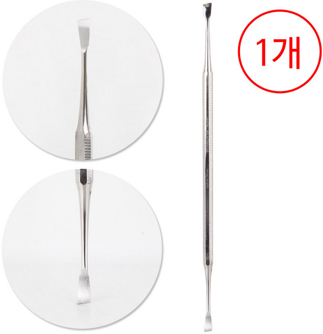 SHANZA 의료용 셀프 스케일러 치석제거기 사각 타입 CE 84244, 1개