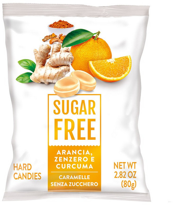 세라 슈가프리 오렌지&진저캔디 80g, 1개