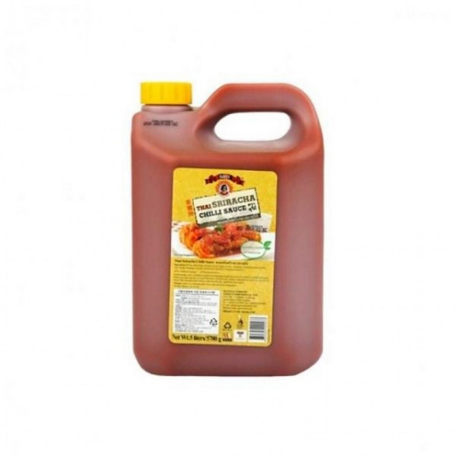 bns 수리 스리라차 칠리소스 5L X 4개 대용량 쌀국수소스, 1개, 1ml