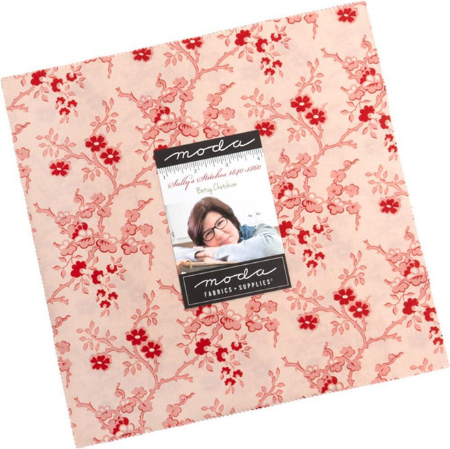 ECLATIS Sally's STITCH 스티치es Layer Cake 106.7-25.4cm42-10인치 프리컷 패브릭 퀼트 스퀘어 Betsy Chutchian 제작 262, ECLATIS Sally's STITCH 스티치es L