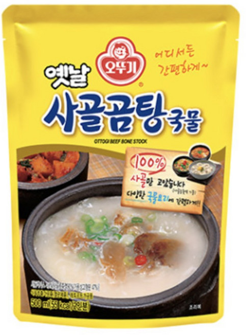 오뚜기 옛날사골곰탕 500g, 1개