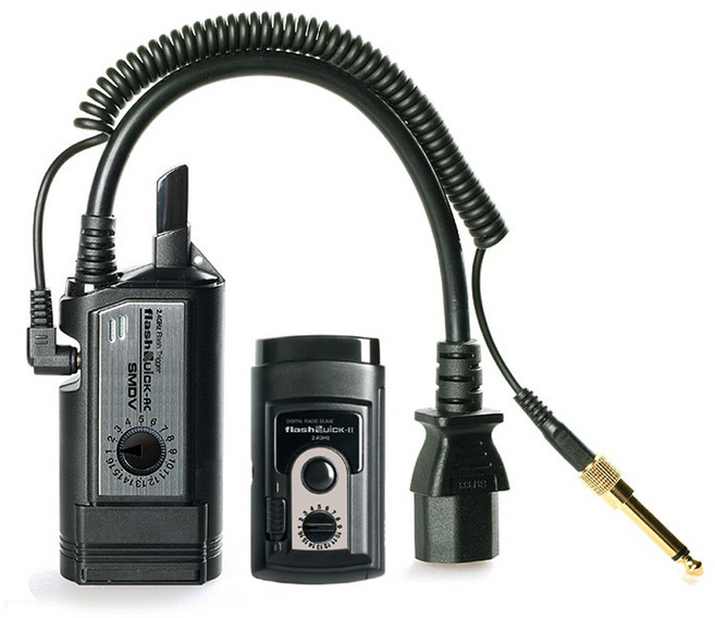SMDV 무선동조기 플래시퀵-2 AC 스튜디오 예식장 추천 사진조명 동조기, 동조기 플래시퀵-2 AC 세트(Kit), 1개