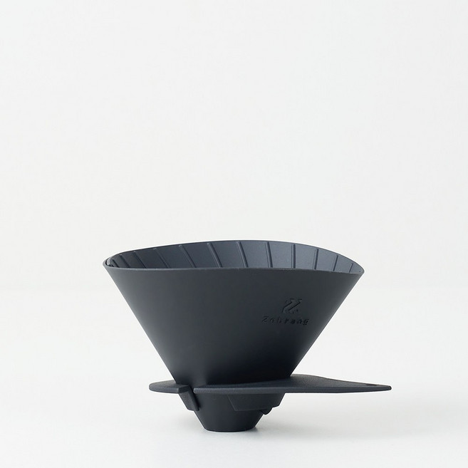 제브랑 V60 플랫 드리퍼 02 PLUS ZB-VDFP-02B 1~4인용, 단품