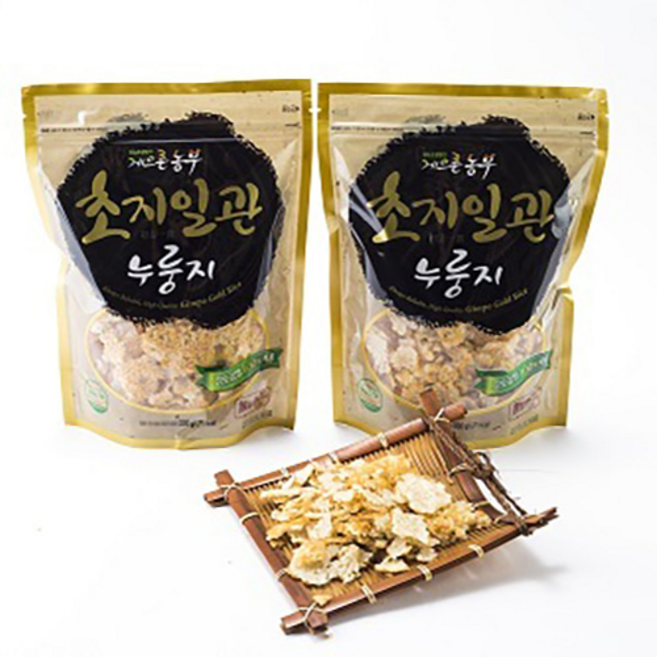 게으른농부 초지일관 누룽지, 330g, 1개