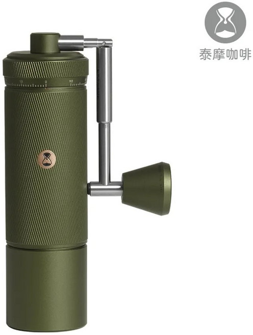 TIMEMORE泰摩 栗子S3 外調式手磨, 狩獵綠, 1個