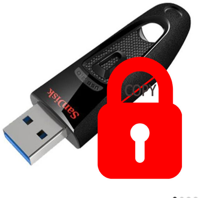 복사방지USB 복제방지 데이터보안, 1개, 복사방지16g